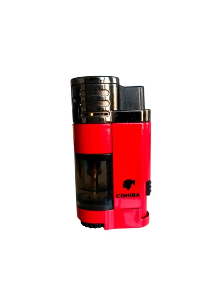 Cohiba 4 Torch Jet Alev Özel Kutulu Çakmak CCM0366 - 5