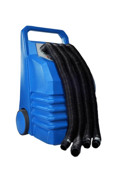 CLEANVAC Sun68 Ahtapot Kurutucu Sıcak Hava Üreticisi Paslanmaz Rotasyon Gövdeli - 3