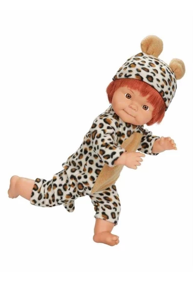 BEBELOU HAYVAN KOSTÜMLÜ BEBEK SET 40CM - 2