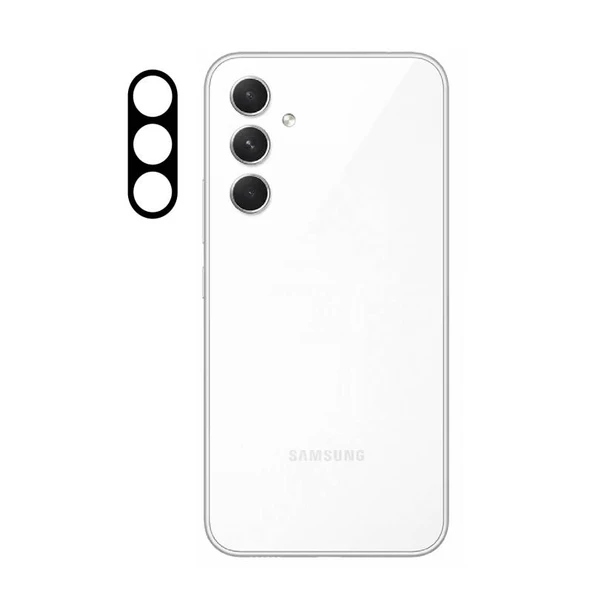 Samsung Galaxy A54 Kamera Koruyucu 3D Kamera Camı