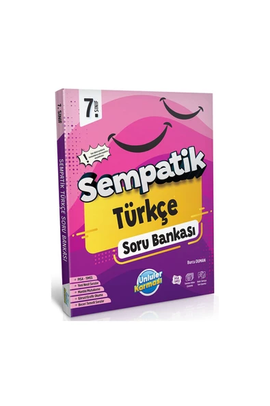 Ünlüler 7. Sınıf Türkçe Sempatik Soru Bankası Ünlüler Yayınları - 2