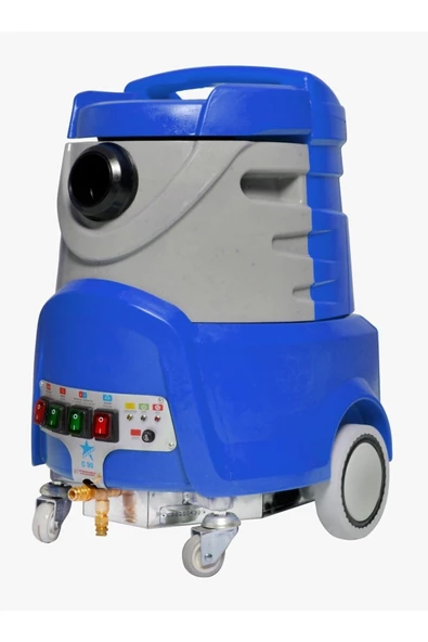 CLEANVAC C90 BUHARLI HALI KOLTUK YIKAMA MAKİNASI KROM AKSESUARLI MODEL - 5