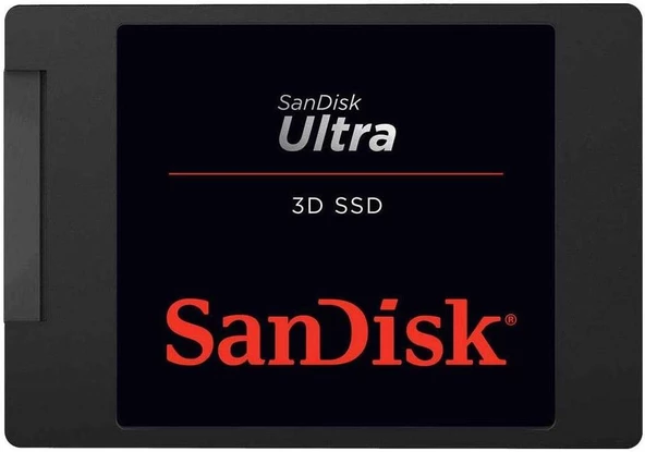 SanDisk Ultra 3D SDSSDH3-500G-G25 SATA 3.0 2.5" 500 GB SSD - Outlet - 2