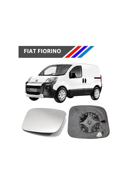 Fiat Fiorino Sağ Dış Ayna Camı Yolcu Tarafı Isıtmalı M3335 - 3