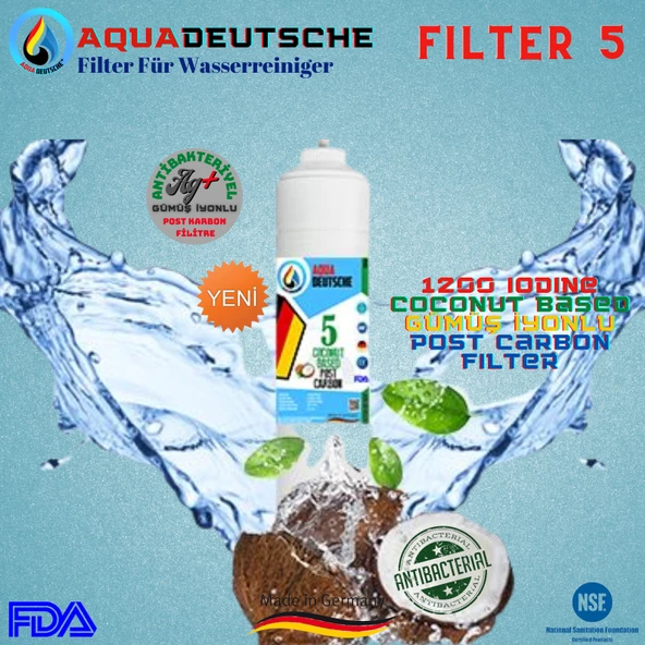 AQUA DEUTSCHE AÇIK KASA SU ARITMA CİHAZI 7 FİLTRE 14 AŞAMALI SET - Resim 5