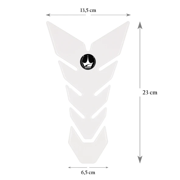 Grippatch Yamaha, BMW, Honda ile Uyumlu Universal Şeffaf Tank Pad GT05 - Resim 2
