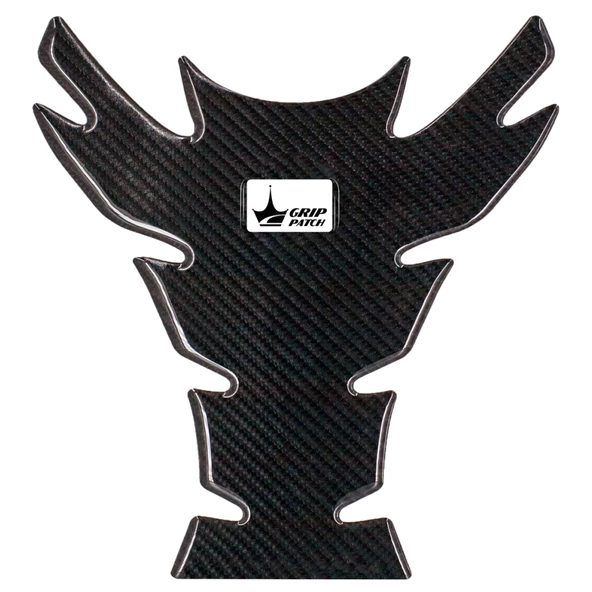 Grippatch Aprilla, KTM, Kawasaki, Suzuki ile Uyumlu Universal 6D Karbon Tank Pad GC03 - 6