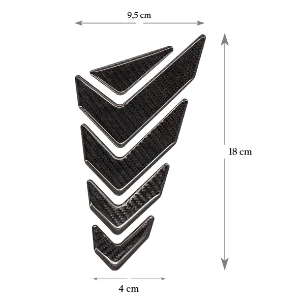 Grippatch Universal 6D Karbon Yan Tank Pad GCS02 - Resim 2