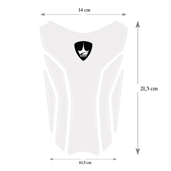 Grippatch Ducati, Mv Agusta ile Uyumlu Universal Şeffaf Tank Pad GT07 - 2