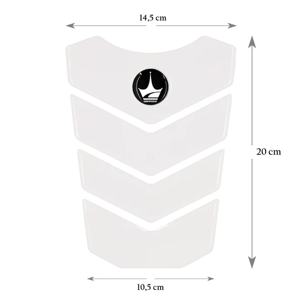 Grippatch Yamaha, BMW, Honda ile Uyumlu Universal Şeffaf Tank Pad GT02 - 2
