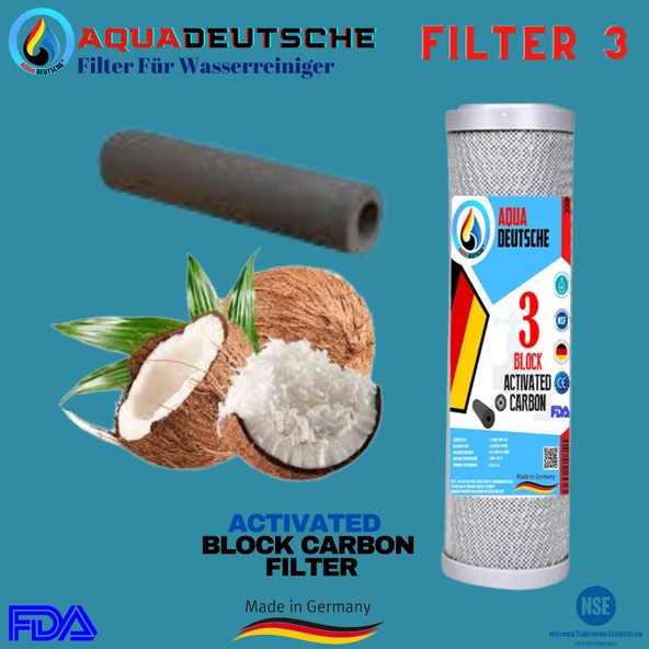 AQUA DEUTSCHE AÇIK KASA SU ARITMA CİHAZI 5 FİLTRELİ SET - Resim 5