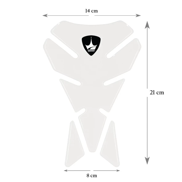 Grippatch Ducati, Mv Agusta ile Uyumlu Universal Şeffaf Tank Pad GT04 - 8