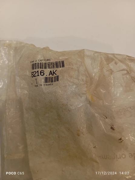 Peugeot 307 Airbag Darbe Sensörü 8216ak - 5