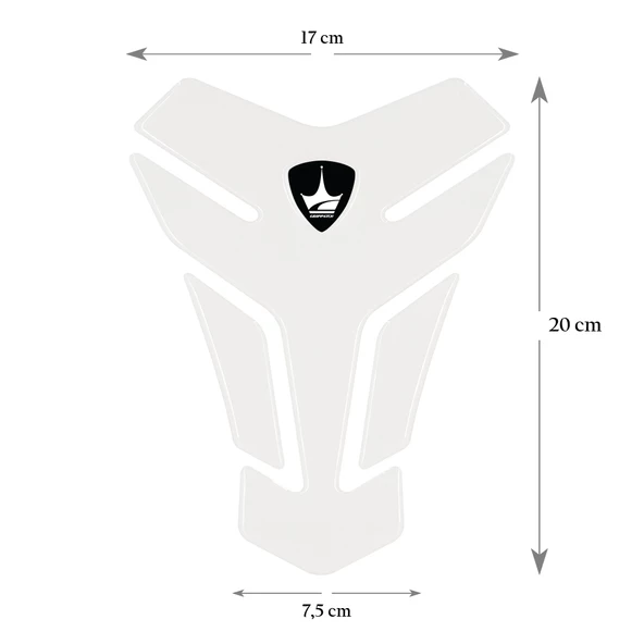 Grippatch Ducati, Mv Agusta ile Uyumlu Universal Şeffaf Tank Pad GT01 - 2