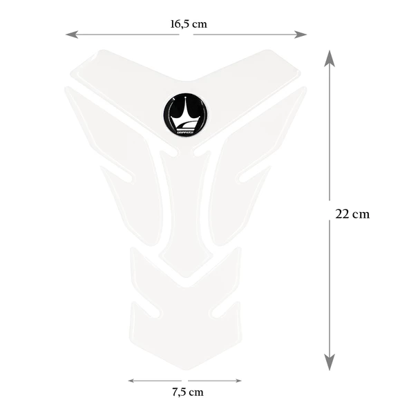 Grippatch Yamaha, BMW, Honda ile Uyumlu Universal Şeffaf Tank Pad GT06 - 9