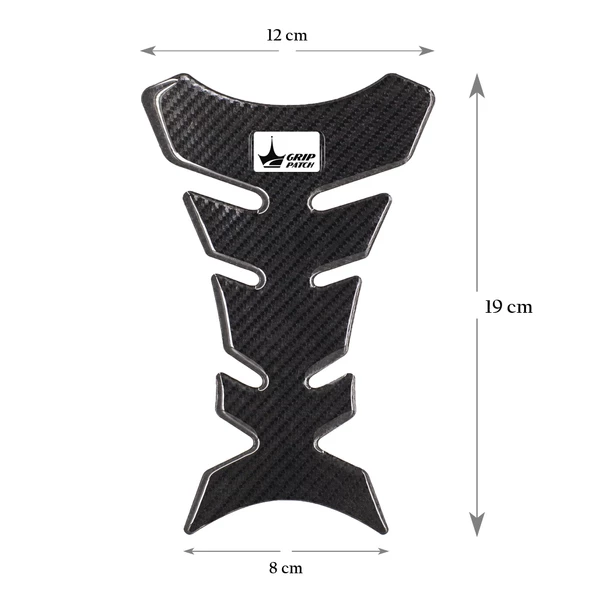 Grippatch Aprilla, KTM, Kawasaki, Suzuki ile Uyumlu Universal 6D Karbon Tank Pad GC08 - 2