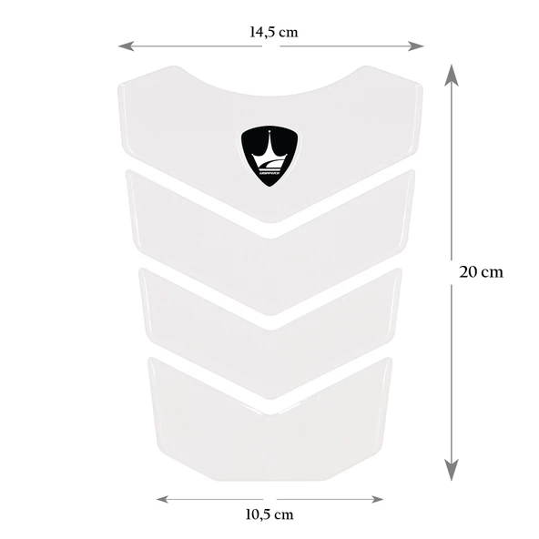 Grippatch Ducati, Mv Agusta ile Uyumlu Universal Şeffaf Tank Pad GT02 - 2