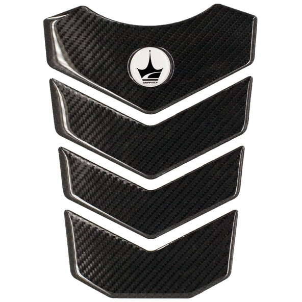 Grippatch Yamaha, BMW, Honda ile Uyumlu Universal 6D Karbon Tank Pad GC02 - Resim 3