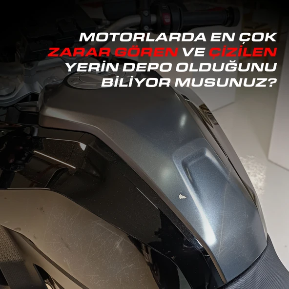 Grippatch Ducati, Mv Agusta ile Uyumlu Universal 6D Karbon Tank Pad GC08 - Resim 3