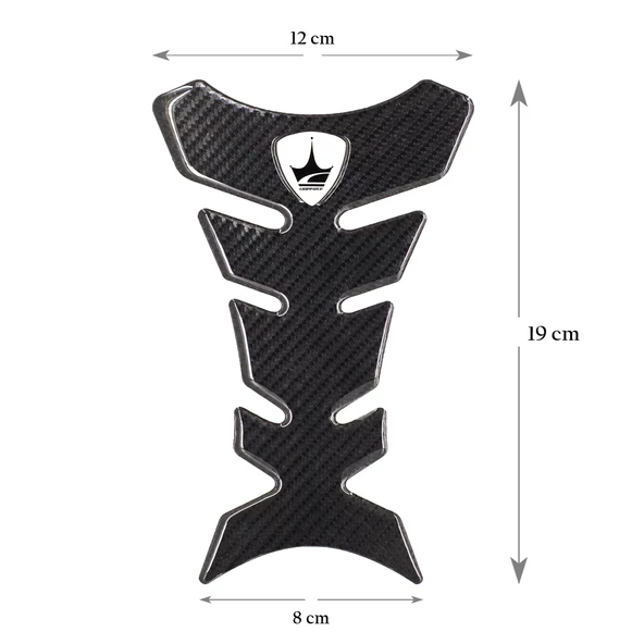 Grippatch Ducati, Mv Agusta ile Uyumlu Universal 6D Karbon Tank Pad GC08 - Resim 2