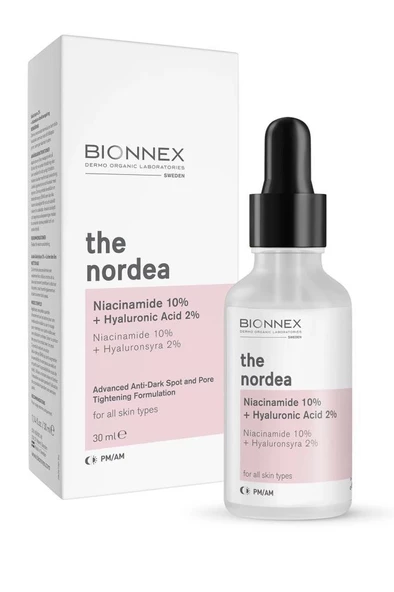 BIONNEX The Nordea Niacinamide 10% + Hyaluronic Acid 2% Serum 30 ml