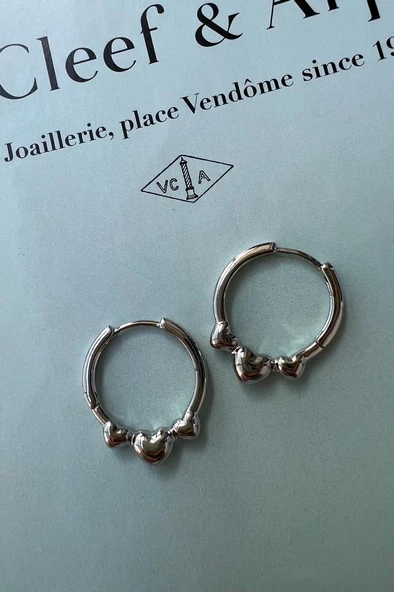 LOVE (ALTIN KAPLAMA KÜPE ) - 2