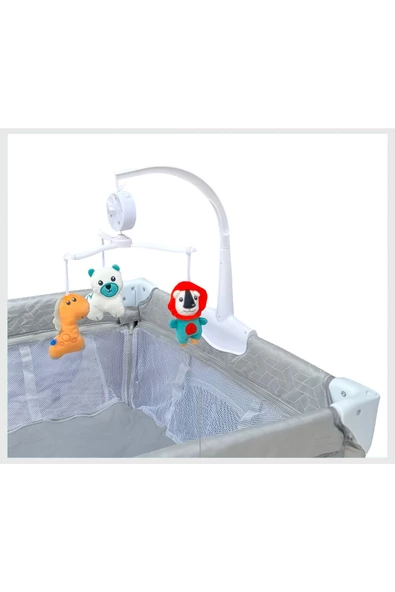 HOLMER Kurmalı Müzikli Dönence ( Oyun Parkı/Park Yatak/Beşik Dönencesi )