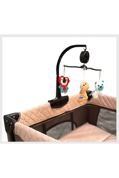 HOLMER Kurmalı Müzikli Dönence ( Oyun Parkı/Park Yatak/Beşik Dönencesi ) - 2