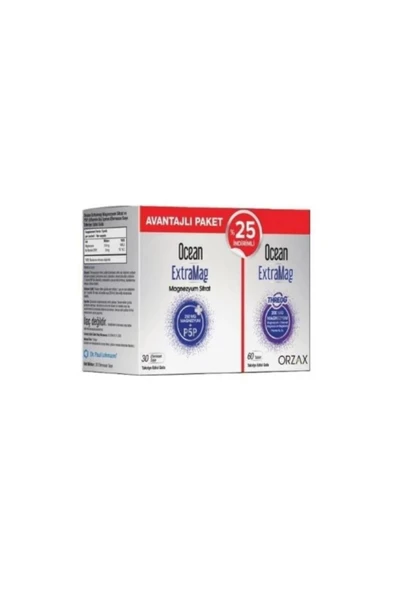 OCEAN Extramag 30 Saşe + Extramag Threog 60 Tablet 8697595874028