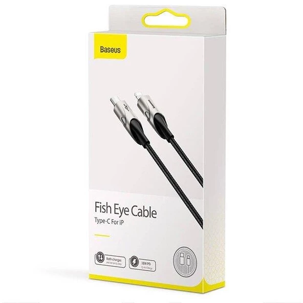 Baseus Fish Eye 1 Metre Type-c To Lightning Kablo - 4