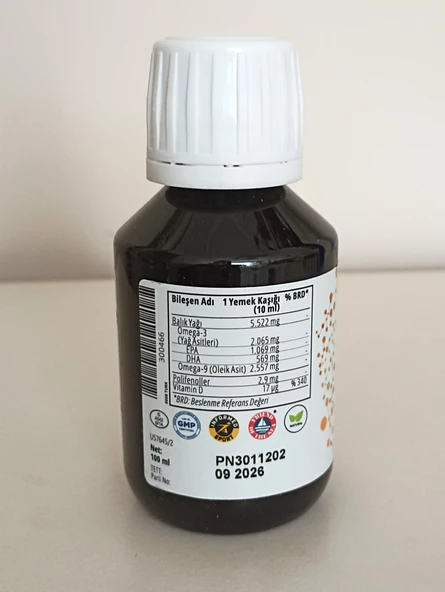 Zinzino Balanceoil+ 100 ml Yeni Nesil Balık Yağı - 2