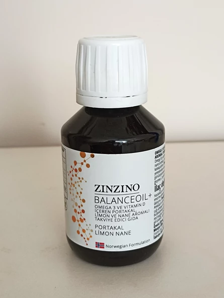 Zinzino Balanceoil+ 100 ml Yeni Nesil Balık Yağı