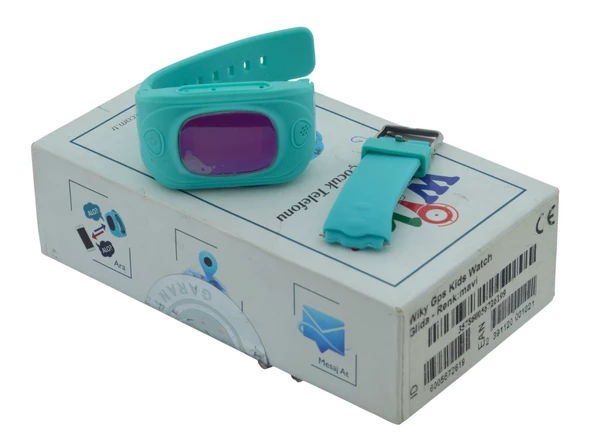 Wiky Watch Akıllı Çocuk Saati Mavi Kordon Arızalı (Wıfı,GPS,Arama Yapabilme,Sım Kart Girişli)