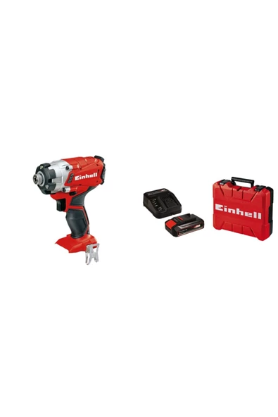 Einhell Te-cı 18/1 Li Darbeli Vidalama + 18v 2,5 Ah Çift Akülü Ve Çantalı Set