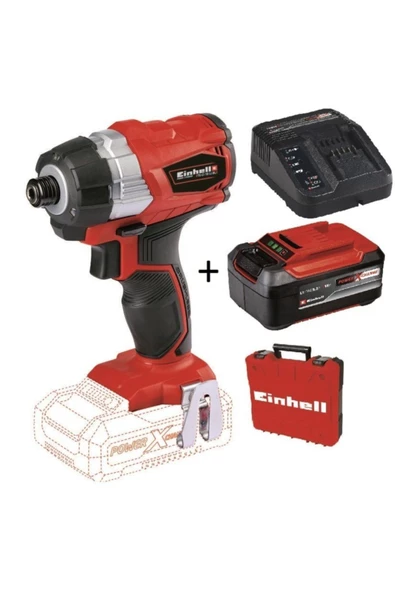 Einhell Te-cı 18 Li Brushless Darbeli Vidalama + 5.2 Ah Plus Starter Kit + Çanta