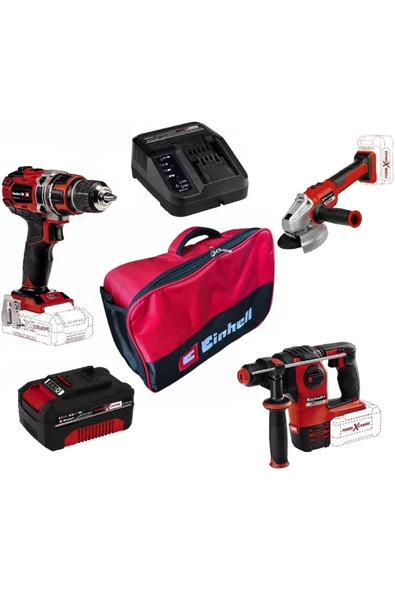 Einhell TE-TK 18 Li Akülü Çantalı Multi Takım Seti