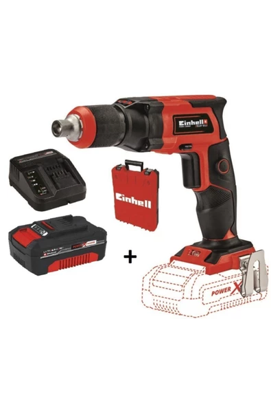 Einhell Te-dy Akülü Alçıpan Vidalama 18v +4.0 Ah Starter Kit