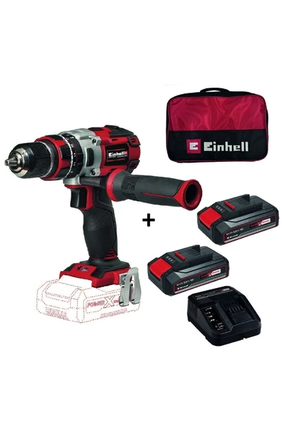 Einhell Te-cd 18 Li-ı Bl Darbeli Matkap + 2x2,5 Ah Starterkit + Bezçanta