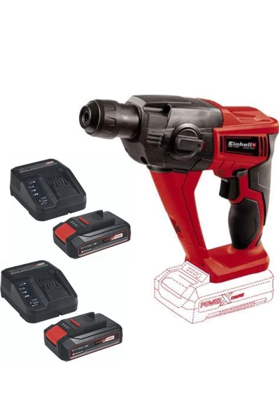 Einhell Te-hd 18 Li 2x2.5ah Akülü Matkap