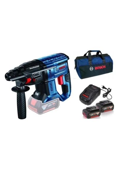 Bosch Gbh 180 2x5 Amper Akülü Kırıcı Delici Seti 2 Joule