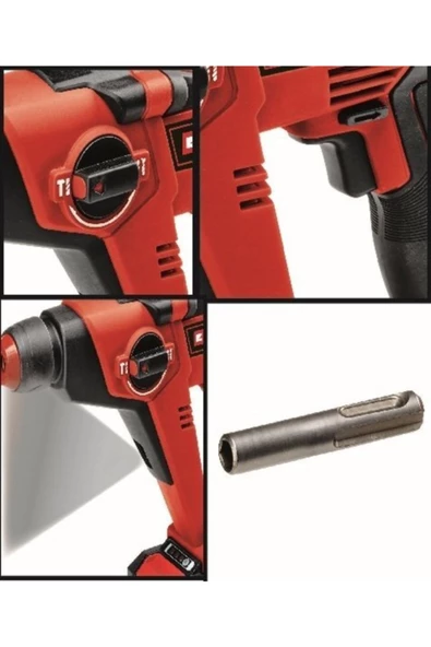 Einhell Te-hd 18/12 Li - Akülü Pnömatik Matkap + 2*4 Ah Starter Kit + Çanta - 2