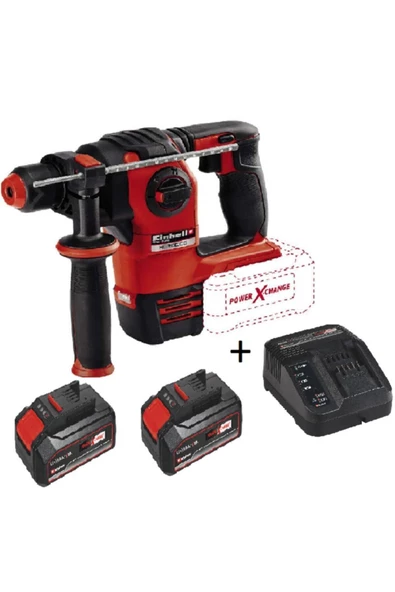 Einhell Herocco Pnömatik Kırıcı Delici + 18v 2,5 Ah Çift Akülü Set