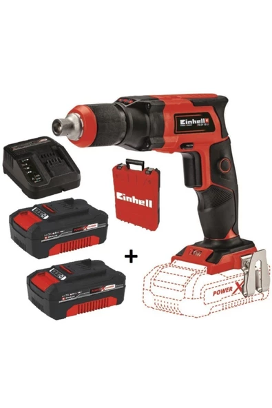 Einhell Te-dy Akülü Alçıpan Vidalama 18v + 2*4.0 Ah Starter Kit