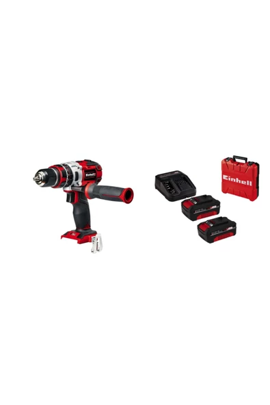 Einhell Te-cd 18 Li-i Bl Kömürsüz Darbeli Matkap 18v 4ah Çift Akülü Çantalı Set