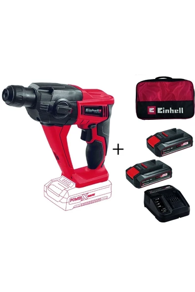 Einhell Te-hd 18 Li Akülü Pnömatik Matkap + 2x2,5 Ah Starter Kit + Bez Çanta