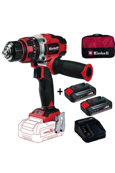 Einhell Te-cd 18/48 Li-ı Akülü Darbeli Vidalama 2x2,5 Ah Starterkit Bez Çanta