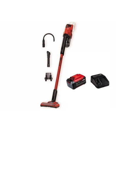 Einhell Te-sv 18 Li - Akülü Dikey Süpürge 5,2 Ah Pxc Starter Kit