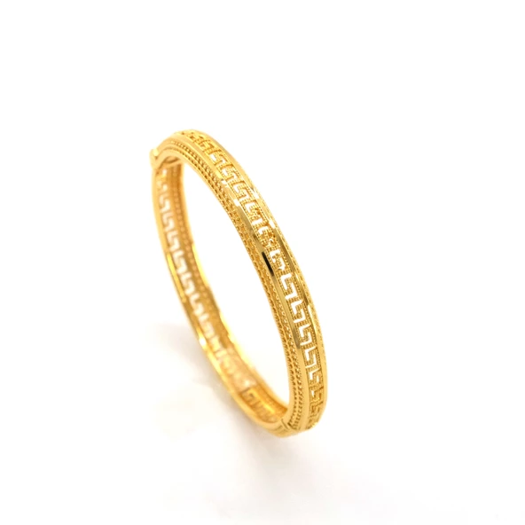 Çelik Kelepçe Altın Kaplama Kadın Hint Model BLZ-613 ürün görseli