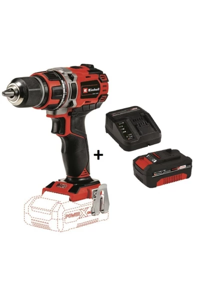 Einhell Te-cd 18/50 Li-i Bl Darbeli Matkap + 4 Ah Starter Kit