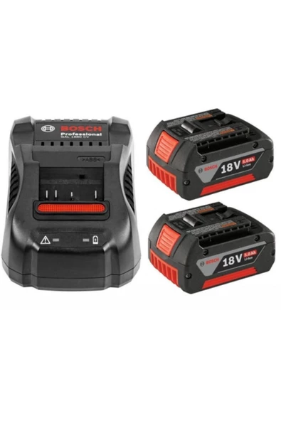 Bosch Professional Akü Seti 18v Gal 1880 Cv + 2x Gba 18v 5.0 Ah